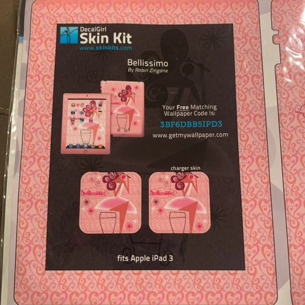 Decal Girl Skin Kit for IPads